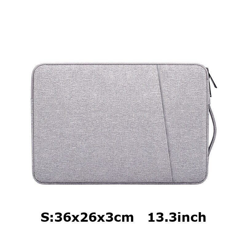 Funda impermeable para portátil, bolsa de 13,3/14,1/15,6 pulgadas para Notebook, Macbook Air Pro: 3-S