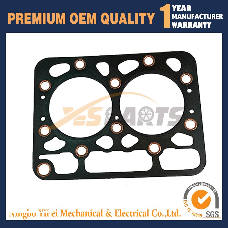 For Kubota Z600 ZB600 Head Gasket For B4200 Tractor Engine