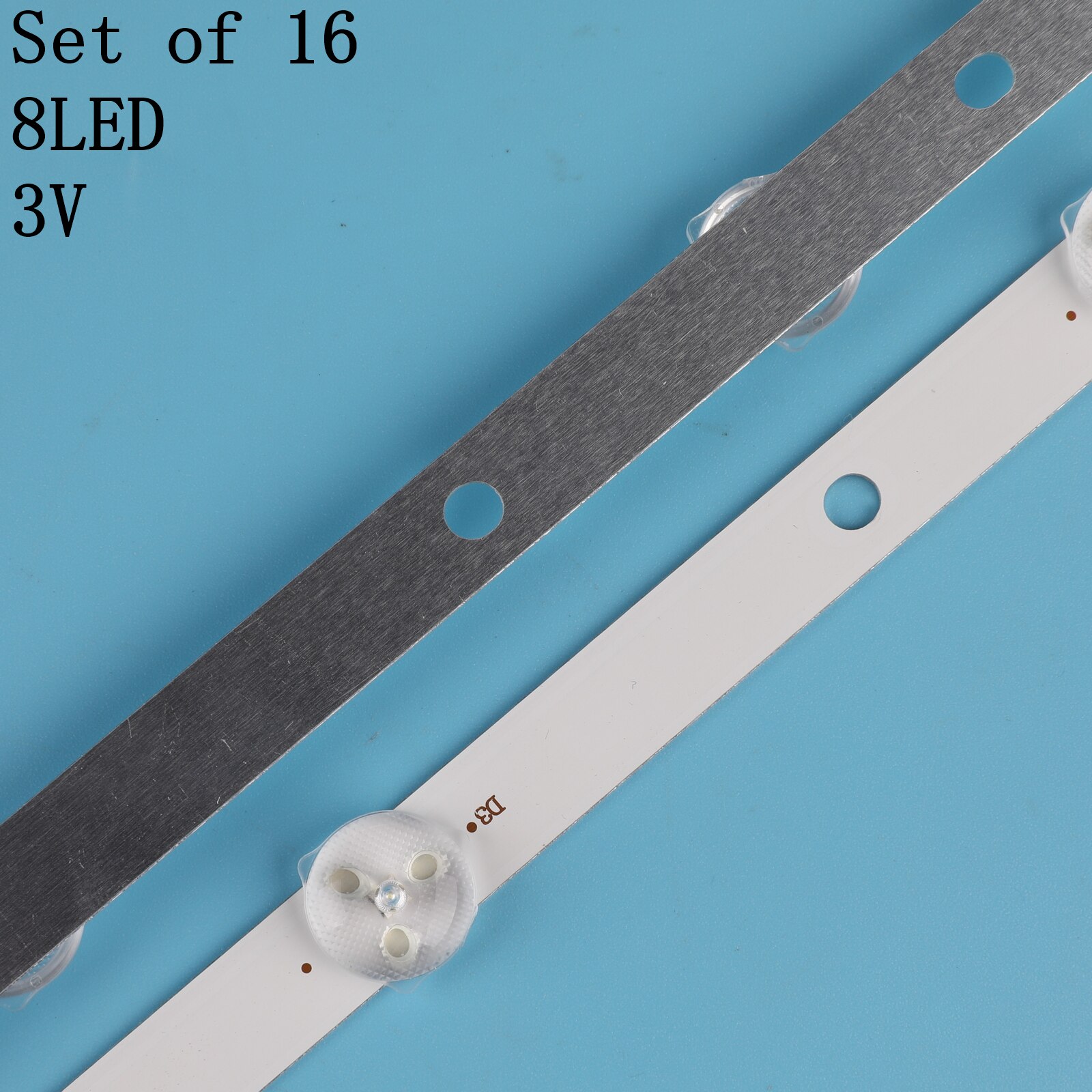 16pcs/Kit LED strips for SONY 65 TV KDL 65W850C KDL 65W855C KDL 65W857C KDL 65W805 T650HVF05 650TV02 V3 CX 65S03E01 8 lmpas