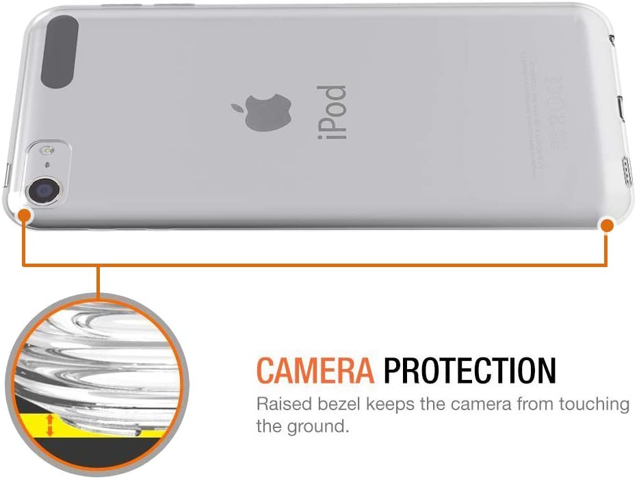 Funda transparente de TPU suave Sfor para Apple Ipod Touch 5 6 7 funda delgada de silicona transparente protectora para Ipod Touch 7 cubierta trasera