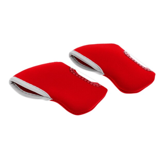Pakket van  of 10 golfijzers headcovers, wedge headcovers - golfclub ijzerbeschermer - neopreen materiaal - kies kleuren: Rood