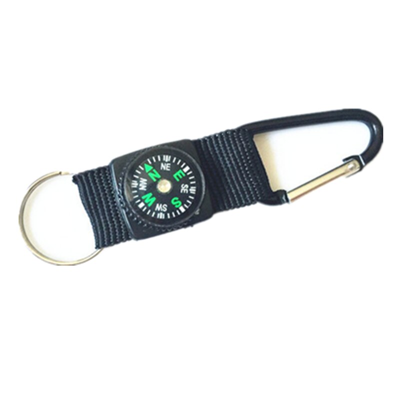 Outdoor Mountain Hang Buckle Super Practical Minicarabiner Keychain Buckle Hang Buckle Hanging with Compass Water Bottle Buckle