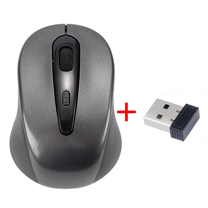 USB Gaming Wireless Mouse Gamer 2.4GHz Mini Receiver 3 Keys Computer Mouse Gamer Mice for Computer PC Laptop: 4