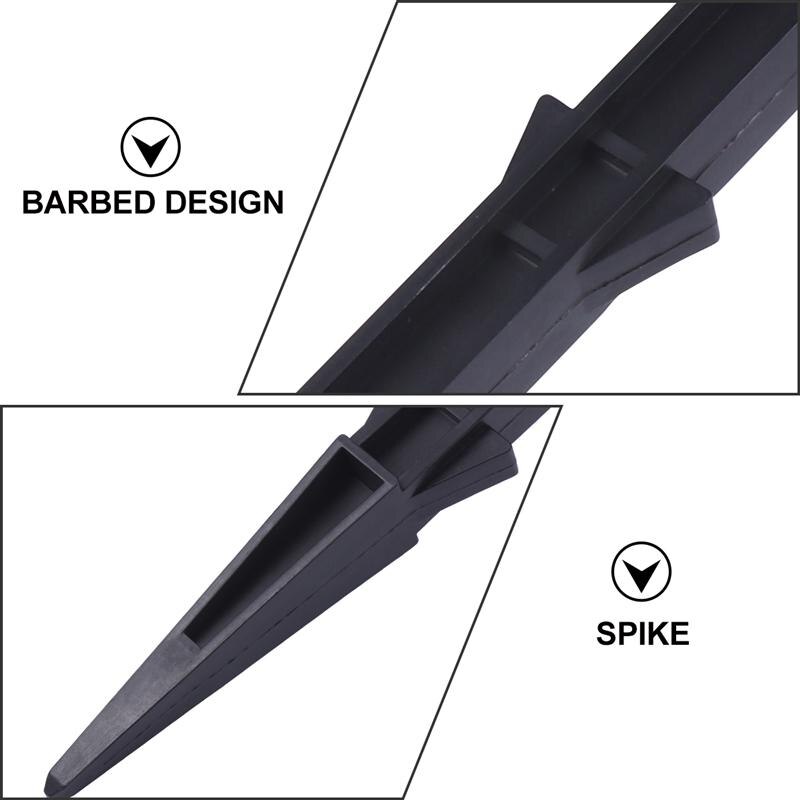 10 st 27cm/36cm nya plast tält staket tält markis fasta pinnar användbara tält spik tillbehör tält spikar