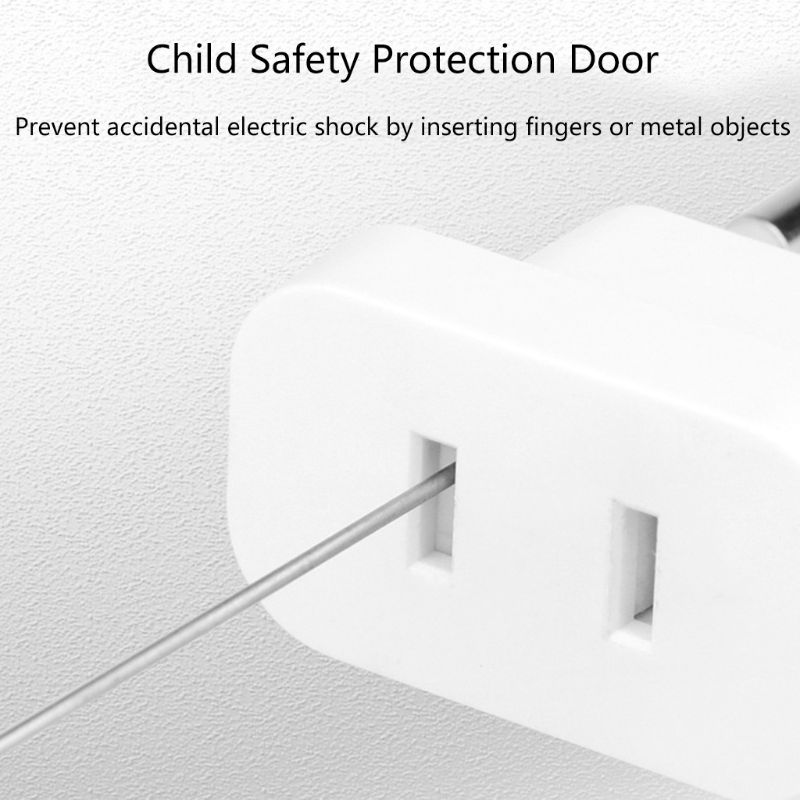 EU Plug Adapter US USA To EU Europe BR Brazil Plug Travel Converter