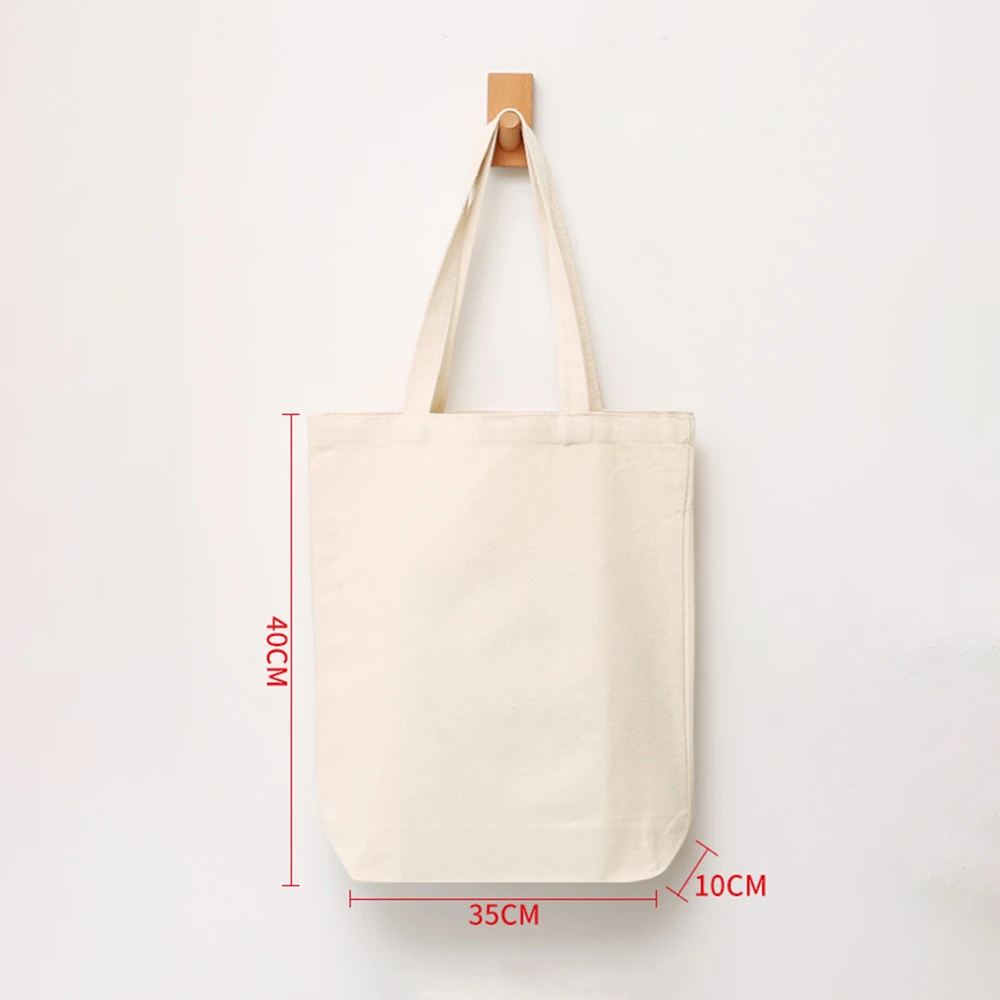 Große Kapazität Segeltuch Schulterhandtasche Falten umweltfreundliche Baumwoll-Tragetaschen Wiederverwendbare DIY-Umhängetasche Einkaufstasche Beige Weiß: dunkel khaki