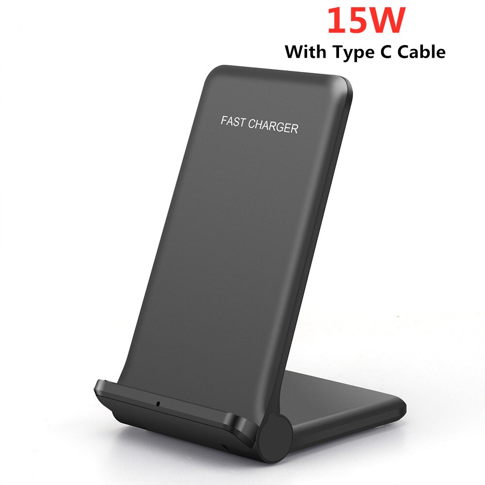 FDGAO 30W Qi Drahtlose Ladegerät Stehen Pad Für iPhone 13 12 11 Profi Max XS XR X 8 Samsung s21 S20 S10 Hinweis 20 Faltbare Telefon Halfter: 15W Foldable Stand