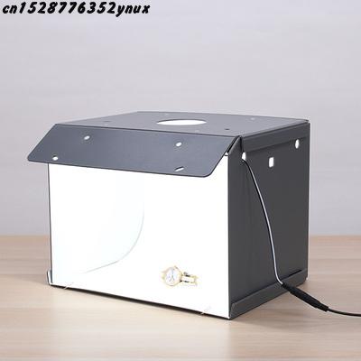 SANOTO Mini Photo Studio Box Photography Backdrop portable Softbox LED Light Photo Box fold Photo Studio Soft Box