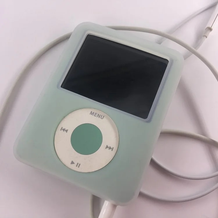 Soft Silicone Protective Sin Case Cover for iPod Nano 3 5 6 3rd 5th 6th: Blue