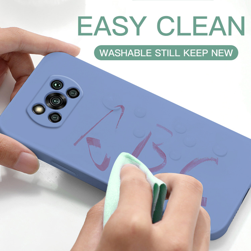 Luxo original caso de telefone de silicone líquido para xiaomi poco x3 x 3 pro nfc x3pro pocox3 pro casos macios para poco x3 pro capa traseira