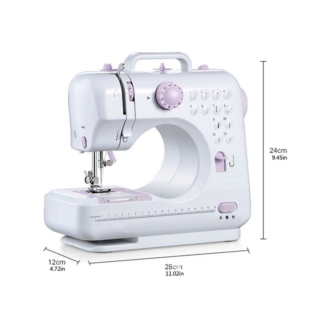 Household Durable Multifunctional Mini Electric Sewing Machine Household Mini Overlock Sewing Machine