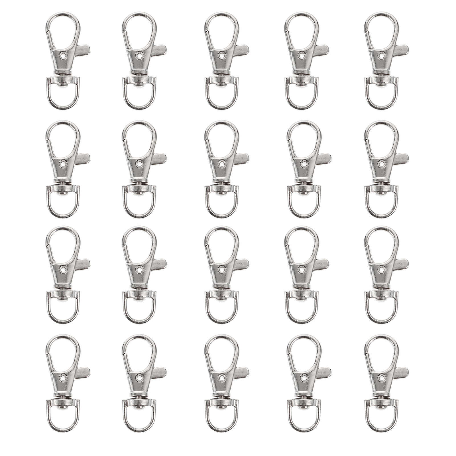 Verrou de Cage à oiseaux, 20 pièces, accessoires Cage à perroquets, boucles de sécurité, serrures de porte