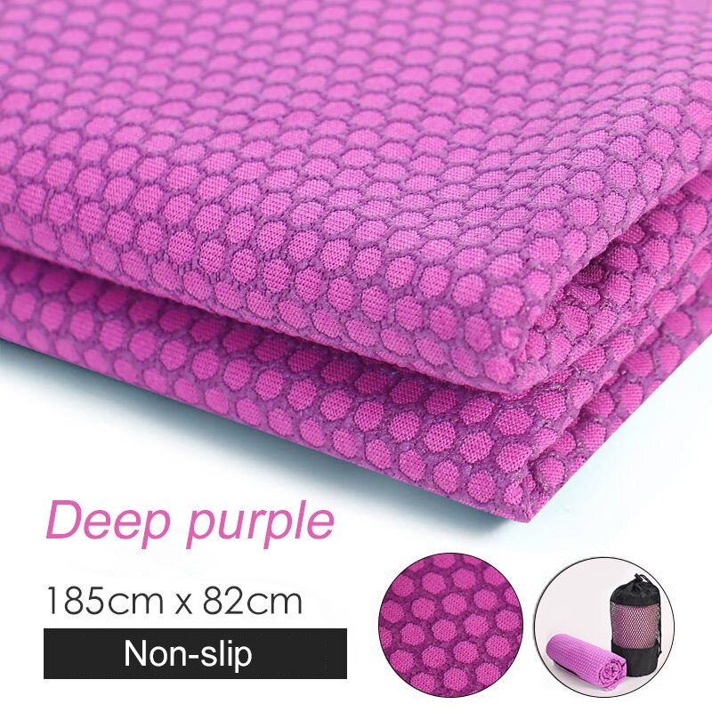 Anti-Slip Yoga Mat Anti-Slip Handdoek Maat 183Cm * 61Cm 72 Inch X 24 Inch microfiber Sport Handdoek Yoga Mat Drape Yoga Handdoek: Goud