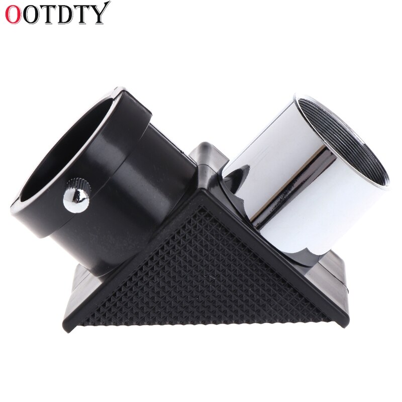 OOTDTY-Espejo telescópico de 1,25 pulgadas, adaptador Diagonal Zenith de 90 grados, Prisma óptico positivo, accesorios para oculares astronómicos