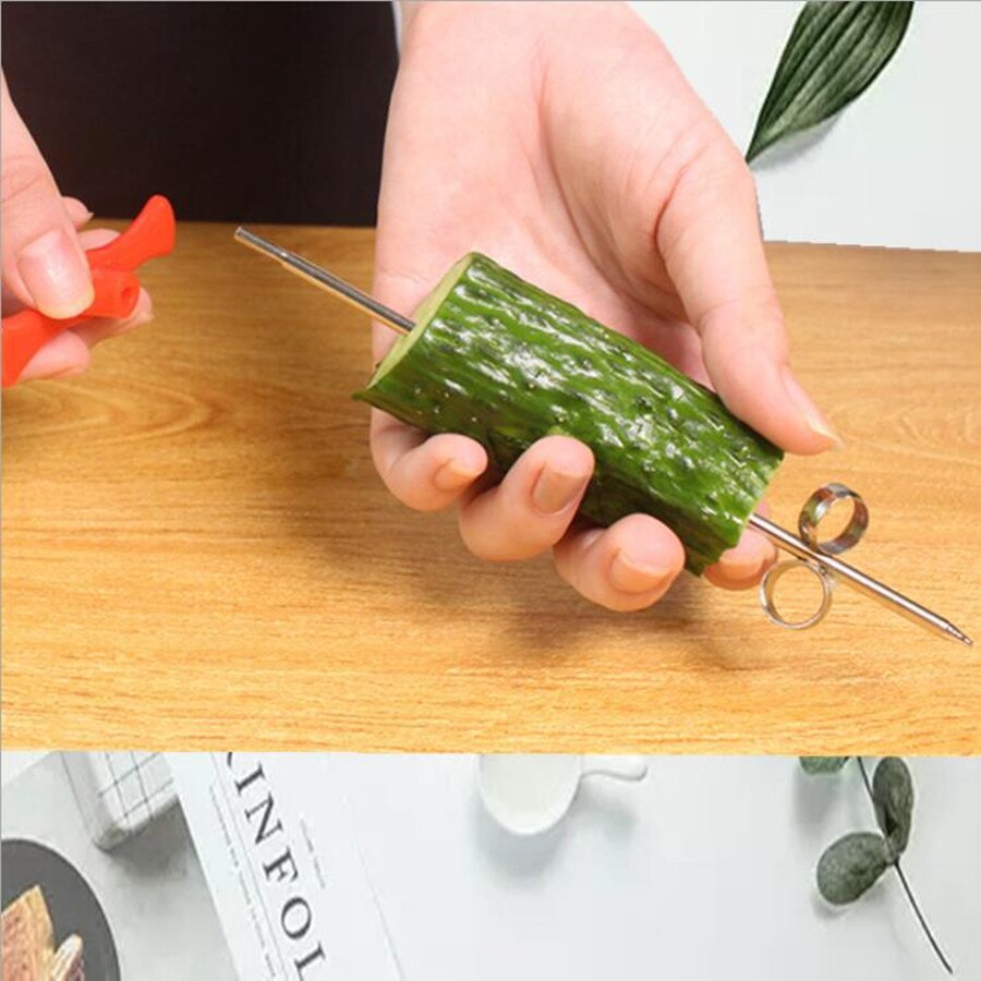 Coupe-légume Trancheuse Multifonction - Pour Poireaux, Oignons, Tomates, Fruits - Neuf Générique