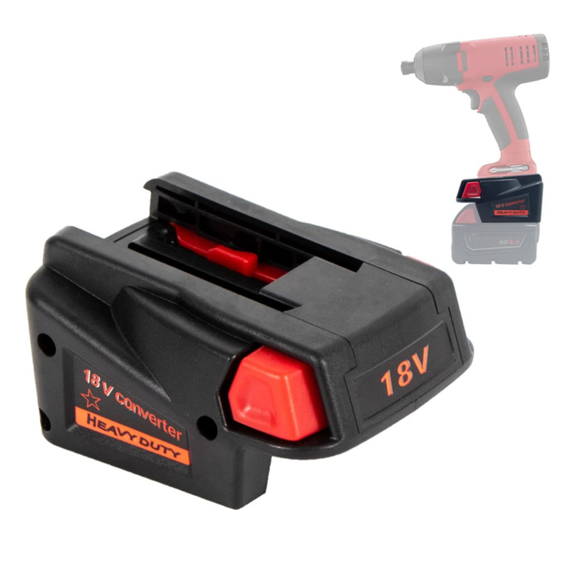 M18 v 18 batteriadapterkonverter til milwaukee 18v litiumionbatteri til milwaukee  v18 18v ni-cd-batteri (med usb-havn)