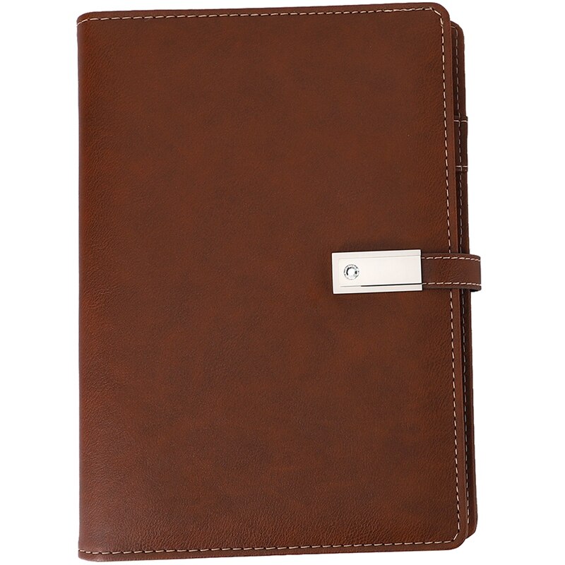 Qi Note Book Power Bank Notebook MultiFunctional 8000MAh Power Bank Binder Spiral Diary Book+USB Flash Disk