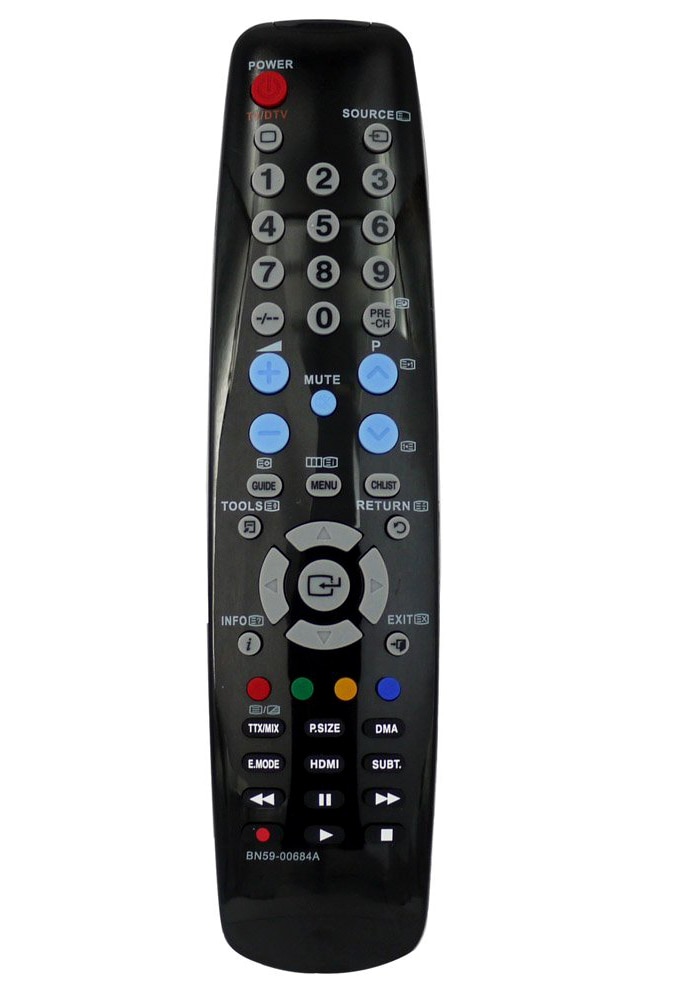 Tv fjernkontroll  bn59-00684a passer til samsung ledet tv  le26 a 456 c 2c le32 a 457 c 1d le32 a 466 c 2m le26 a 456 c 2d le26 a 457 c 1c le26 a 457 c 1d
