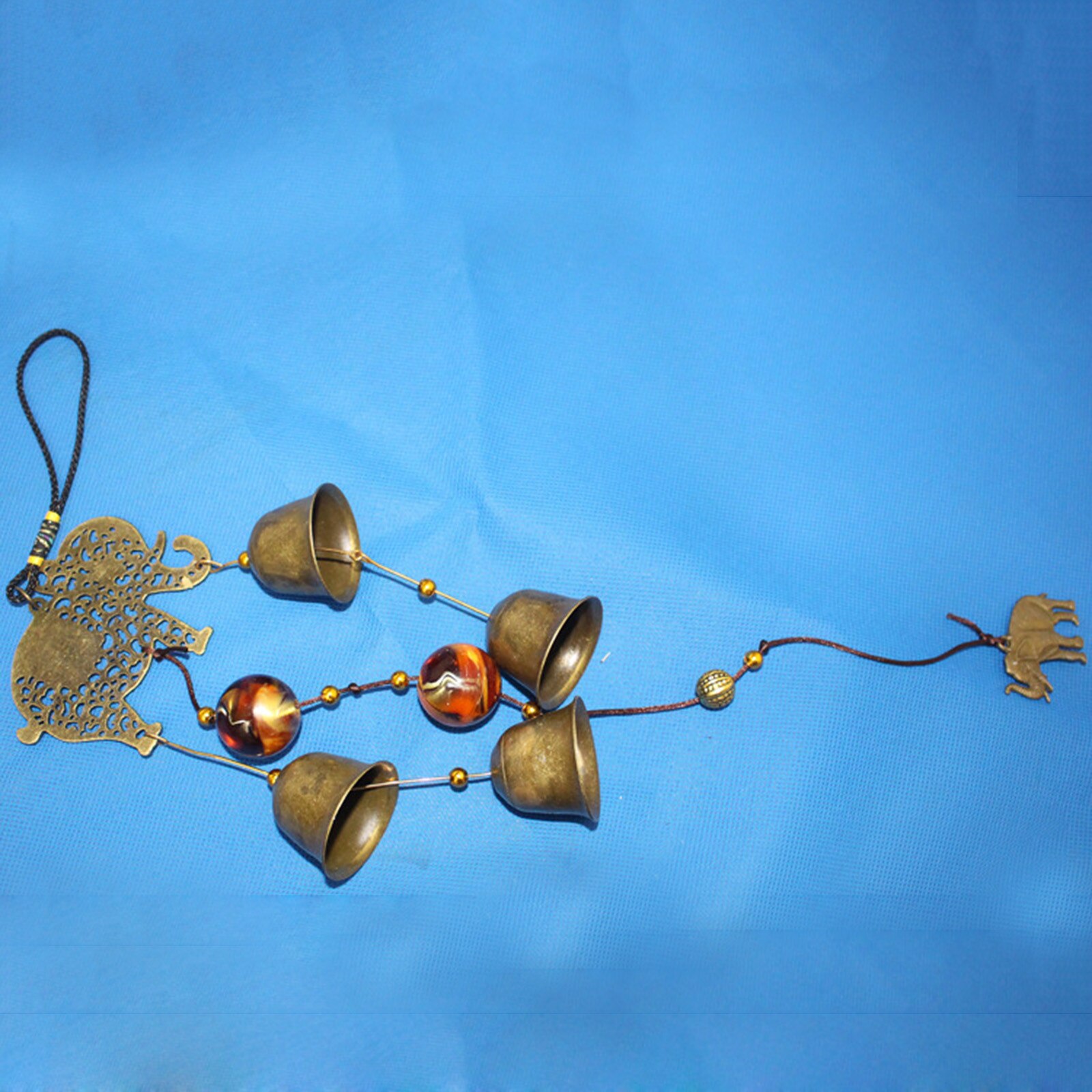 Retro Windgong Tuin Decoratie Outdoor Opknoping Hanger Balkon Thuis Wall Decor Uil Olifant Wind Spinner Dier Windspiel