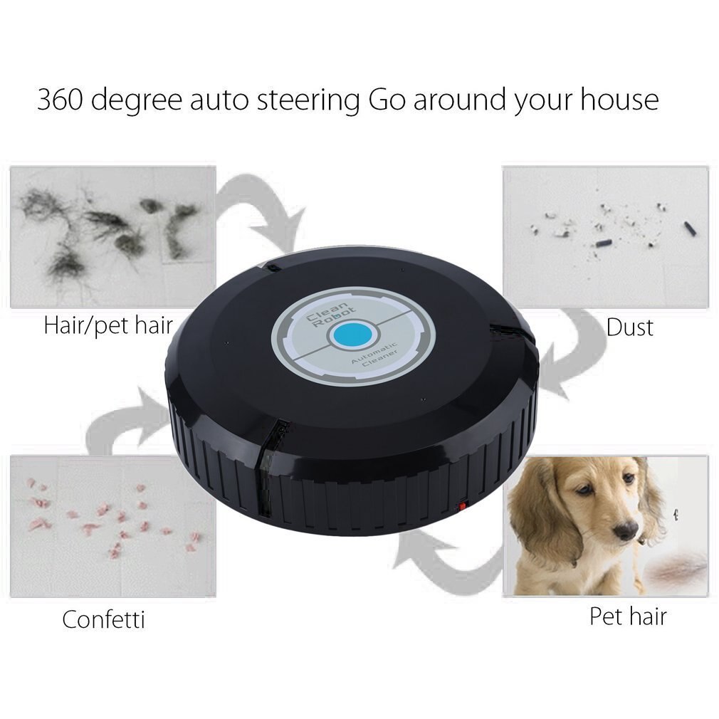 Automatic Home Auto Cleaner Robot Intelligent Household Sweeping Robot Efficient Vacuum Cleaner For Floor Corners Crannies