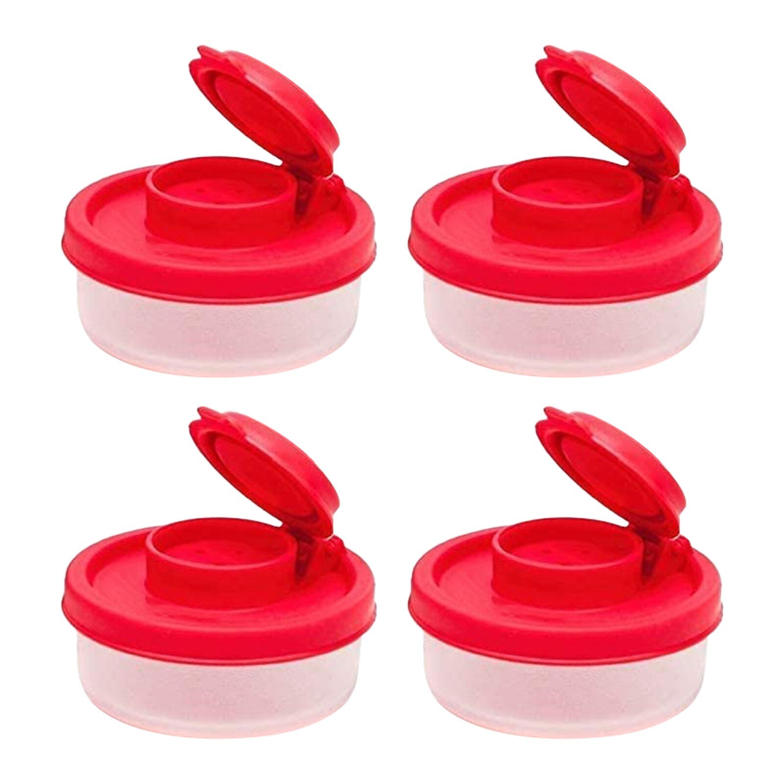 Plastic Travel Seasoning Jar Pepper Shakers Moisture Proof Mini Salt Shaker Go Camping Picnic Outdoors Kitchen Lunch Boxes: C