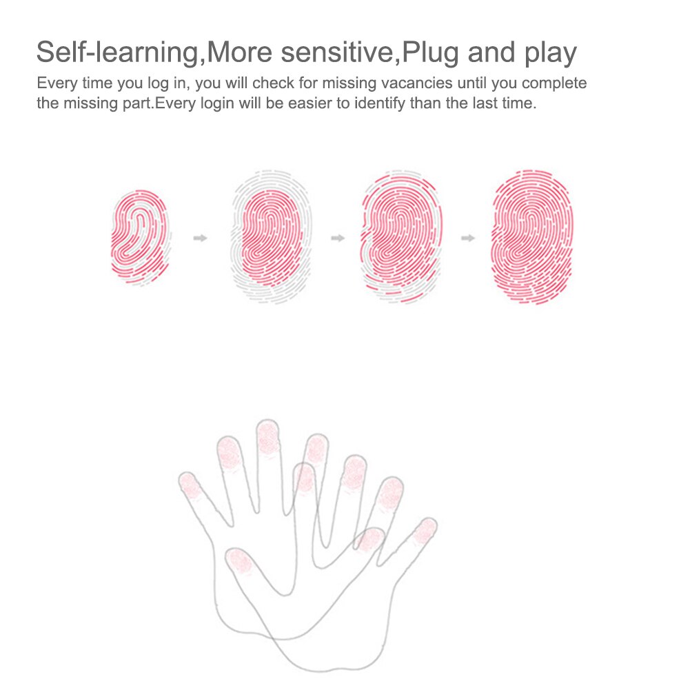 Security PC Laptop Computer USB Fingerprint Reader Lock Password for Windows 10