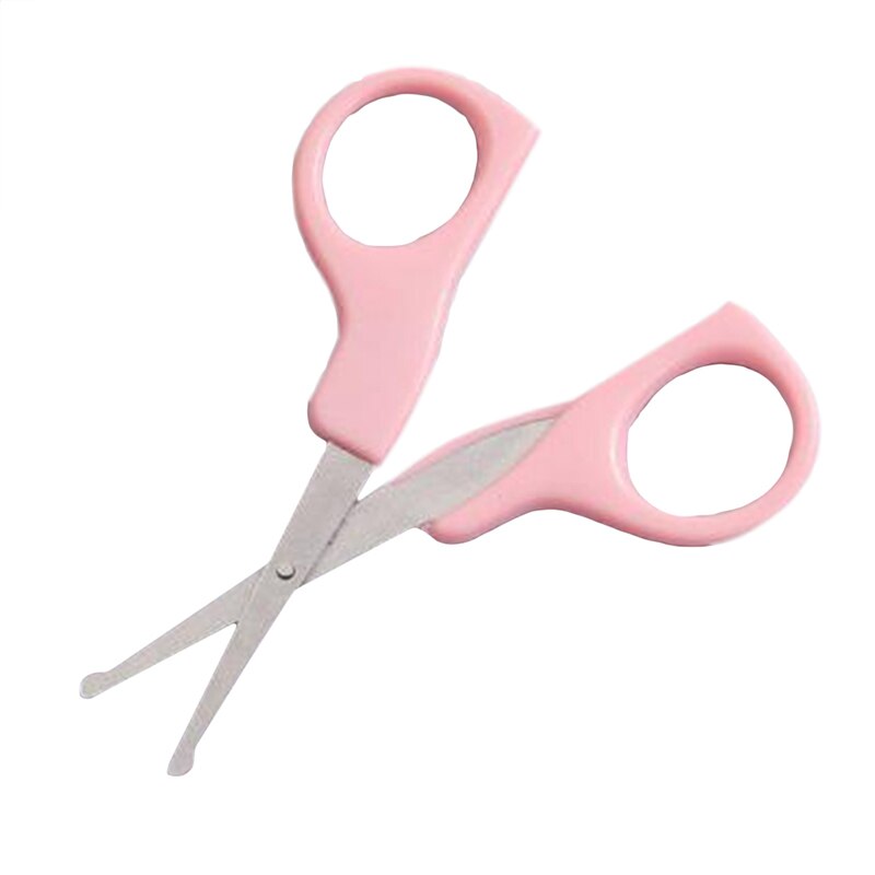 Tagliaunghie di sicurezza tagliaunghie per neonato conveniente quotidiano Baby Nail Shell cesoia strumento per Manicure forbici per unghie per bambini: pink