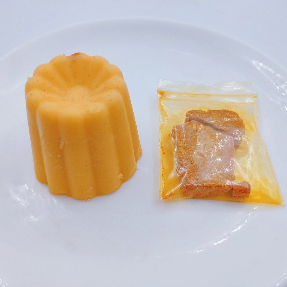 10g/ pakke diy stearinlysfremstilling voksfarvestof maling soja olie farve stearinlys voks pigmentfarvestoffer til fremstilling af duftlys 9 farver forsyning: Orange