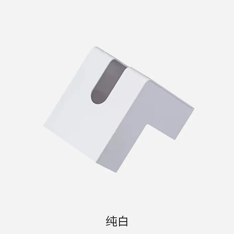 Japanese ins air-pumped paper box net red high appearance level L-shaped tissue box living room simple Kleenex box: ROYAL BLUE