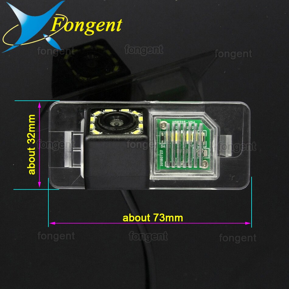 Caméra de recul Full HD AHD 1080P à lentille Fisheye, pour voiture BMW E38 E39 E46 E60 E61 E65 E66 E90 E91 E92 X3 X4 X5 X6