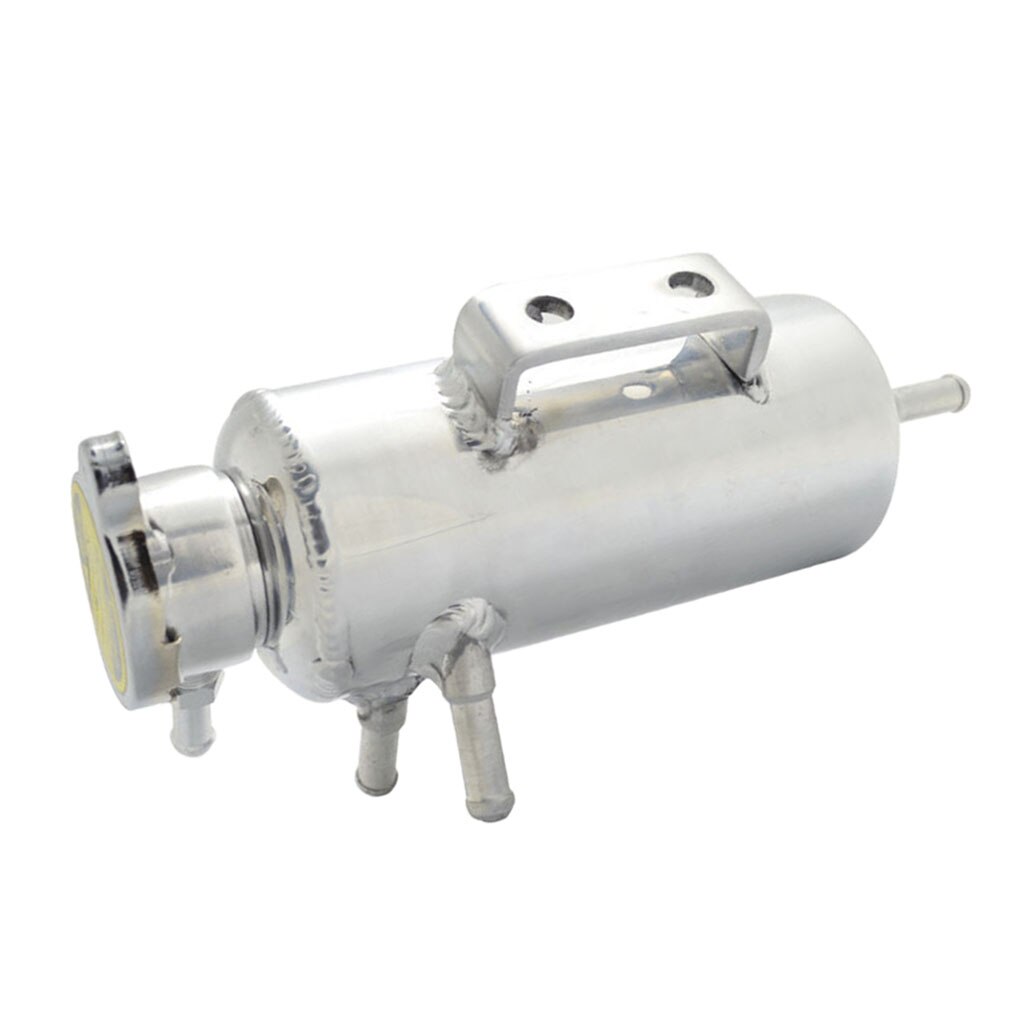 Universal Radiator Coolant Swirl Pot Breather Air Tank Catch Can Kits