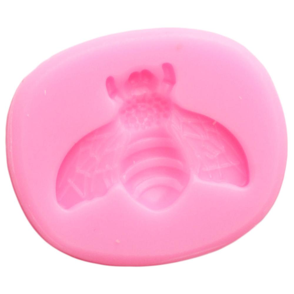 3D Bumble Bee Silicone Molds Insect Bug Candy Chocolate Fondant Mold DIY Party Cake Decorating Tools Resin Clay Soap Moulds