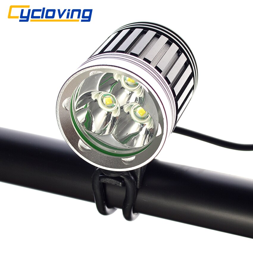 Cycloving mading LED Fietslicht Fiets Koplamp Koplamp Aluminium waterdicht