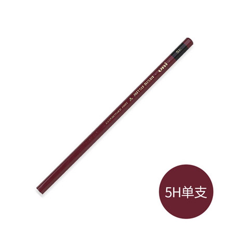 Uni 1887 Geavanceerde Hout Potlood Hardheid Test Potlood Tekening Potlood HI-UNI 1Pcs: 5H 1PCS