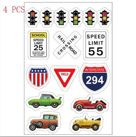 Traffic Railway Road Washi Tape Adhesive Tape DIY Scrapbooking Sticker Label Craft Masking Tape For Kids Toy Car Play: 13