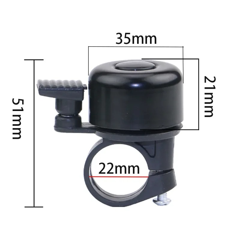Fahrrad Glocke Legierung Berg Straße Fahrrad Horn Klang Alarm Türklingel Sicherheit Warnung Radfahren Lenker Metall Ring Anruf MTB 250304
