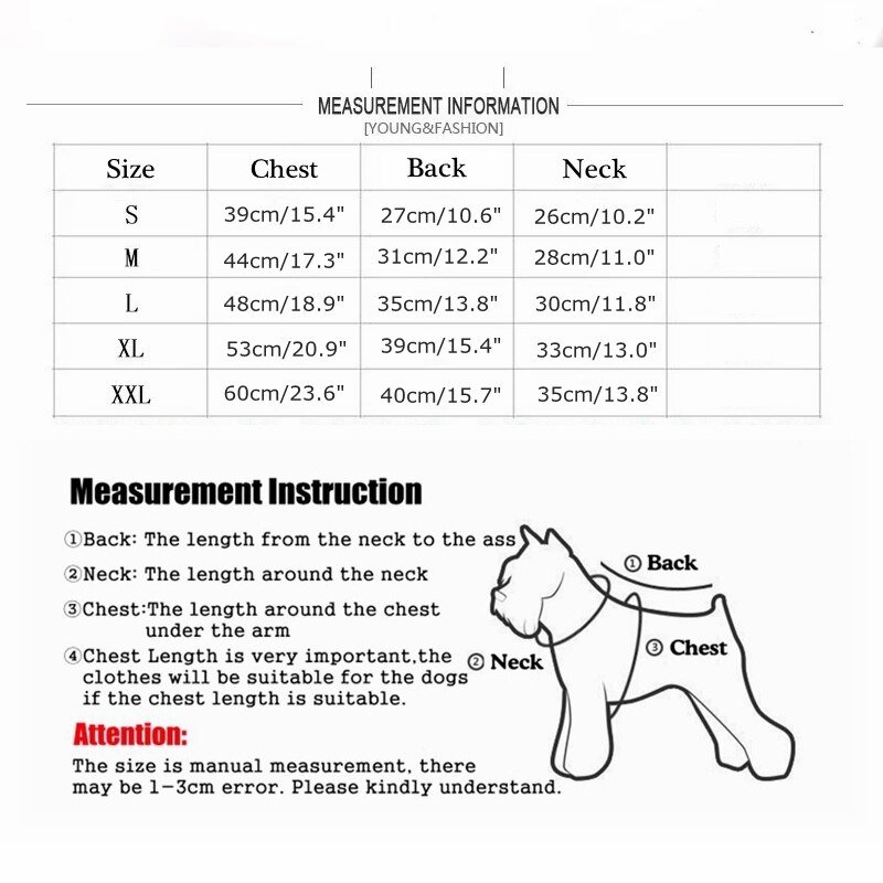 Dog Clothes Pet Puppy Soft Cotton Waistcoat Coat Bulldog Schnauzer Chihuahua Jacket for Dogs In Winter Keeping Warm AQC20