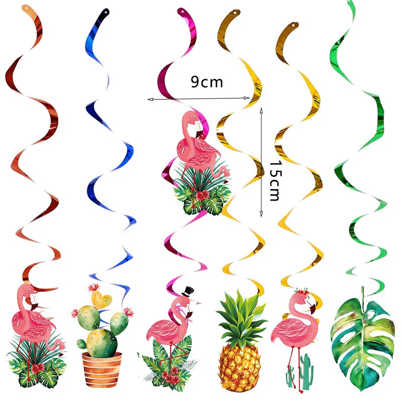 Lot De 24 Décorations De Cupcakes Tropicales En Forme De Flamant Rose Pour Luau Hawaïen, Fête Prénatale, Anniversaire, Fête De Mariage (flamant Rose