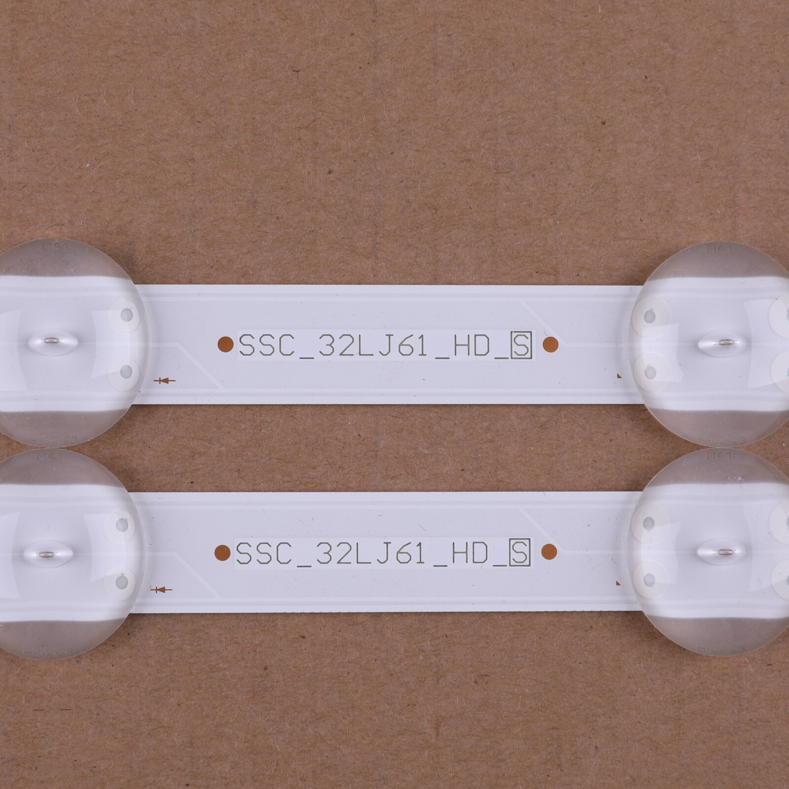 Bande de rétro-éclairage LED pour LG TV 32 pouces, 8 lampes, HC320DXN-ABSL1-A142 2143 S 32LC510U 32LM63 Y19