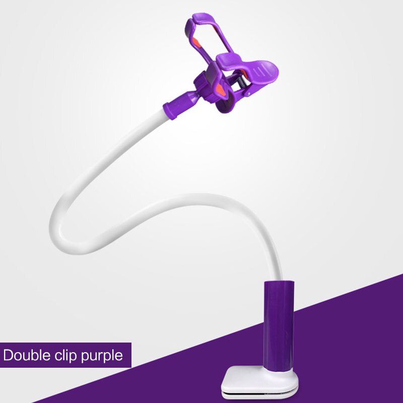 Flexible Hanging Neck Mobile Phone Holder Lazy Multi-functional Stent Desktop Bed Extension Bracket For iPhone Xiaomi Huawei: Z