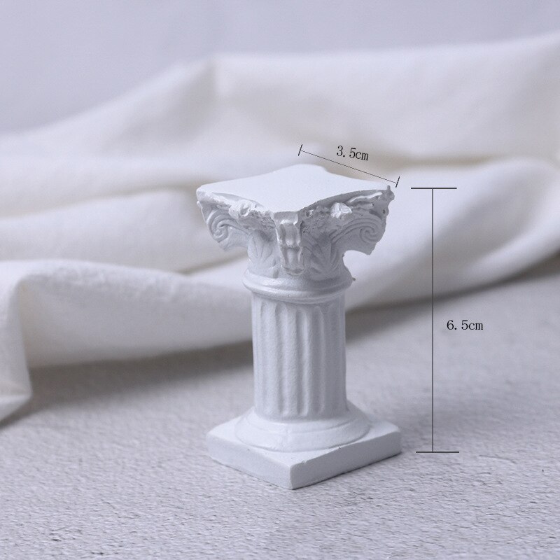 Roman column Ivory Wind control blow out LED Candle holder birthday Candles Electric home Wedding Decoration photography props: 1