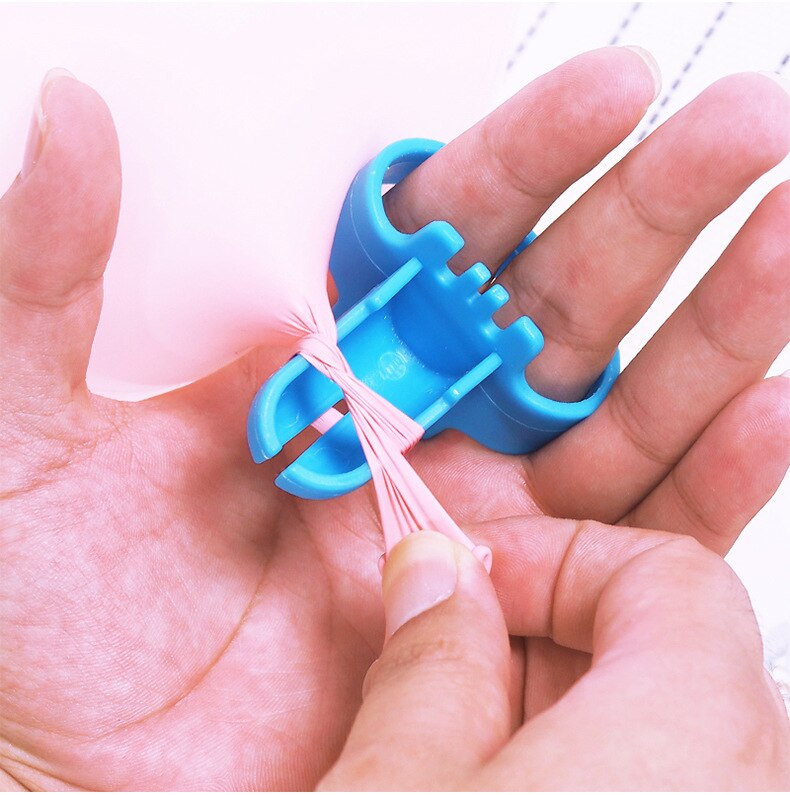 1 stk hurtig ballonbefæstelse let knudeværktøj ballonstativ støtte bryllup fødselsdag ballon tilbehør tilfældig farve