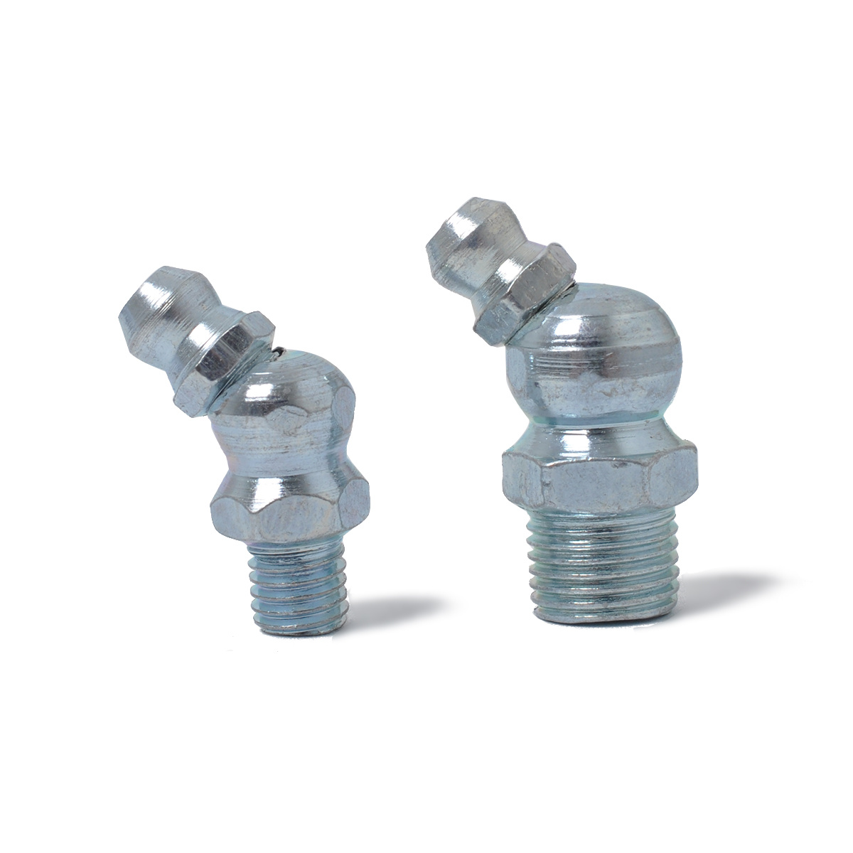 110-Piece Hydraulic Grease Zerk Fitting SAE Kit Straight 90 45 Degree Hydraulic Grease Fitting