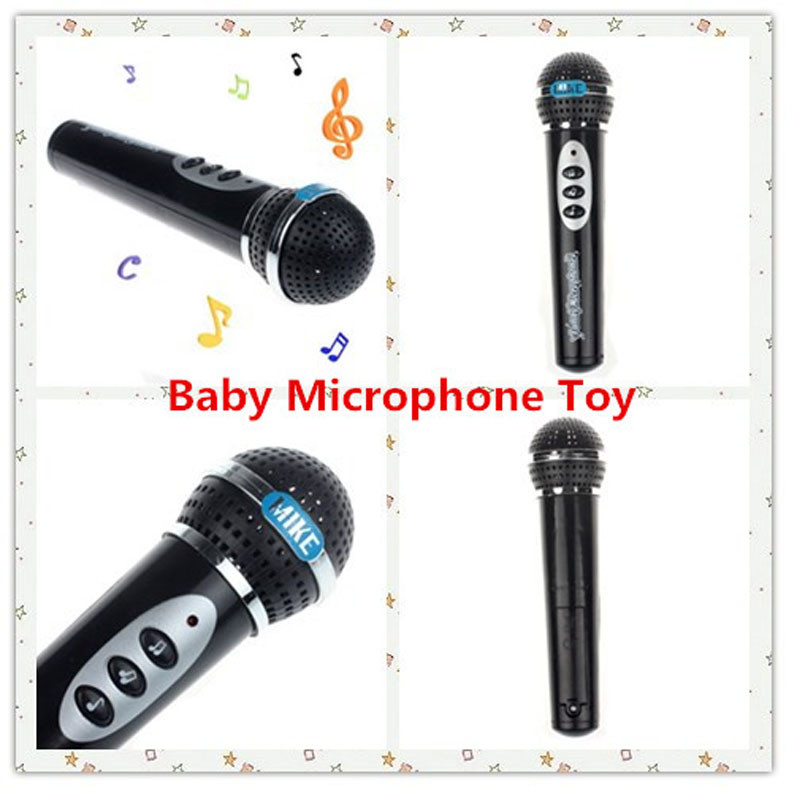 Girls Boys Microphone Model Music Karaoke Cute Mini Toy interesting Toy @A