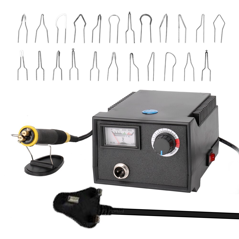 Multifunctional Electric Gourd Wooden Pyrography Machine Pointer Instrument with 23pcs Heating Pen Heads