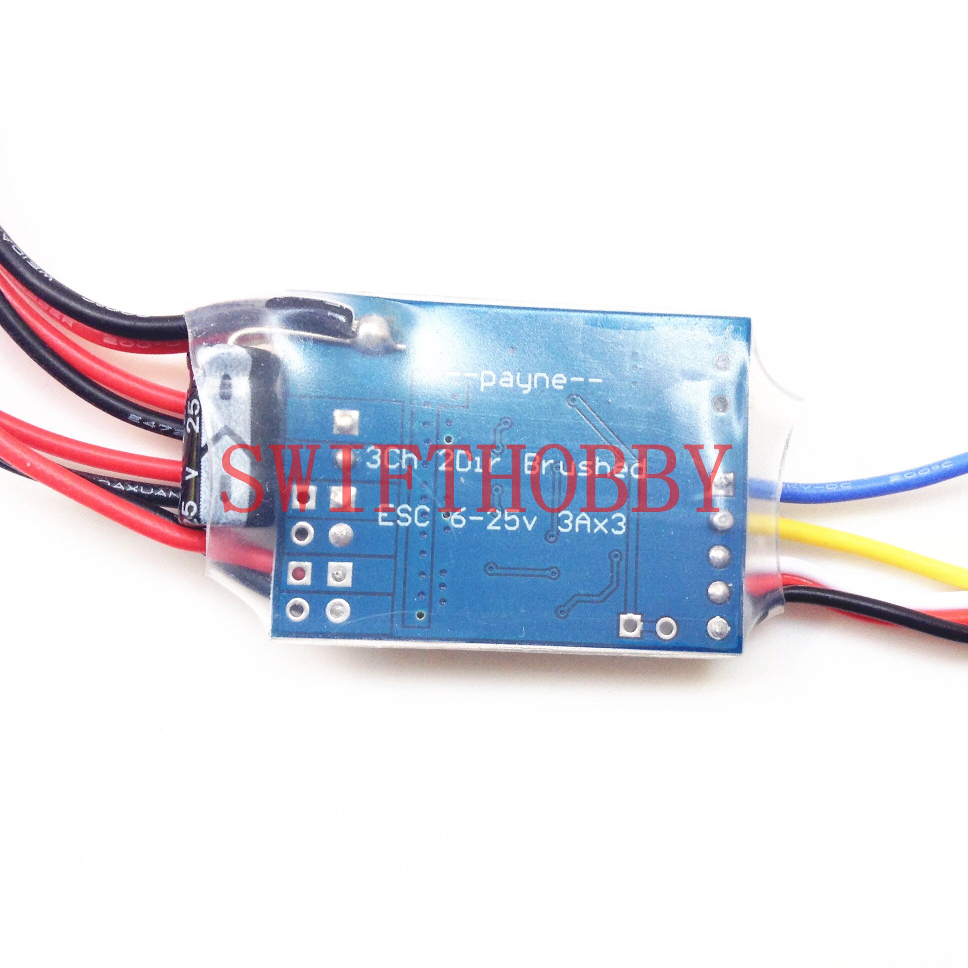 3- achsen 3 rührregler mit bürstenmotor und zweiwege-mischsteuerung für rc-Panzer 7.4v -11.1v