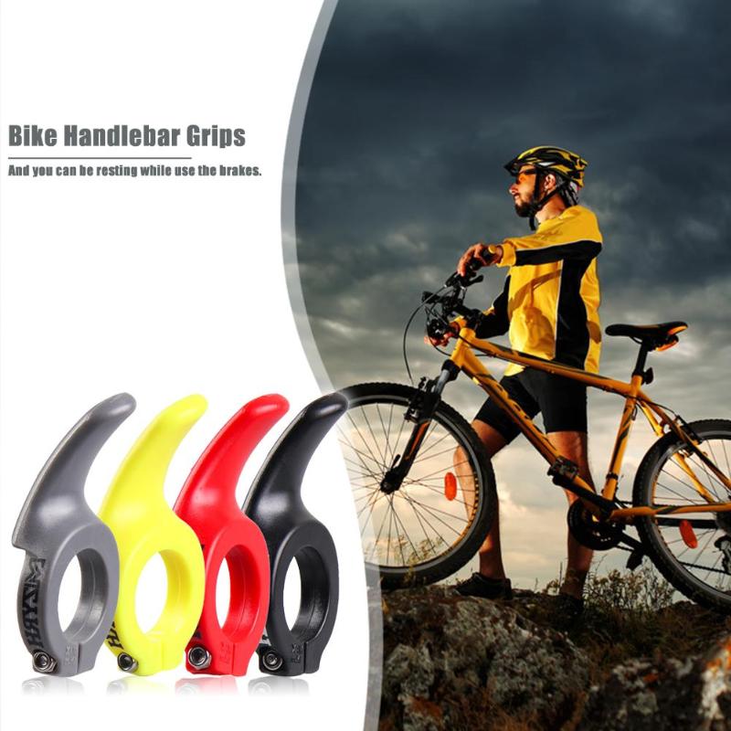 1 Pair Bike Handlebar MTB Bicycle Handle Bar Wrist Rest End Cycling Parts Ergonomic Feel Comfortable