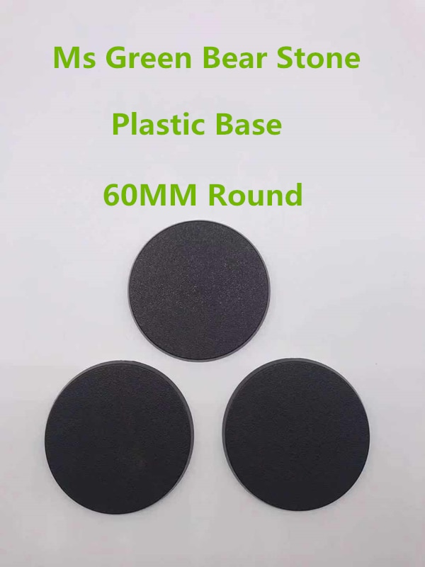 Gbs Plastic Model Base 60 Mm Ronde Base