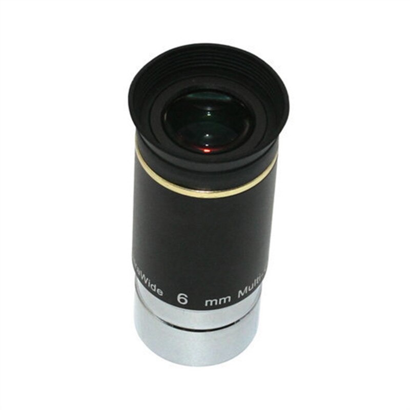 66 Degree UW 6mm Grows Magnification Wide Viewing Angle Astronomical Telescope Planet Eyepiece 1.25 Inches UW6mm