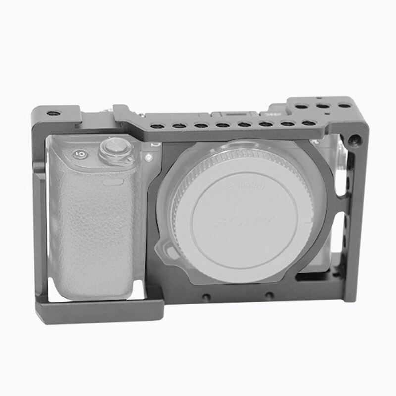 Camera Cage For Sony A6000 / A6300 Cold Shoe 1/4Inch Mounting Points And Built-In Cold Shoe